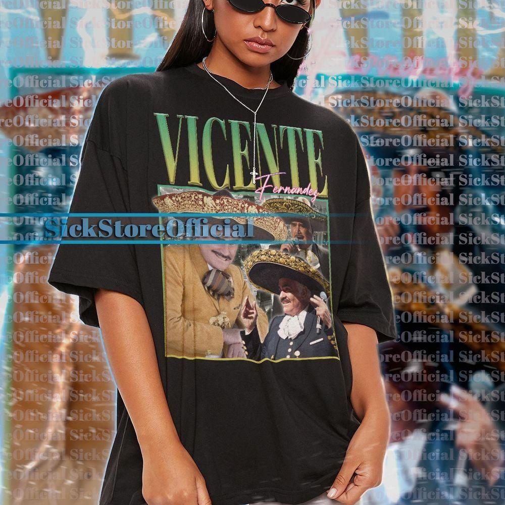 Vicente Fernndez Vintage 5 Vuitino Shirt Vicente Fernndez Vintage 5 Vuitino Shirt